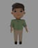 create game ready 3d characters with rigging and animations