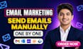 manually send emails one by one