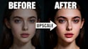 upscale and enhance your image to high resolution using ai