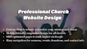 design responsive church website