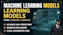 build ml models for regression and prediction