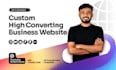 design and develop a custom high converting business website