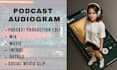 create podcast audiogram, video reels, social media clip