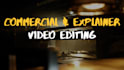 edit creative brand commercial and explainer videos