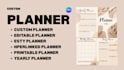 design custom planner canva planner canva journal prayer journal canva workbook