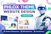 create premium business website with phlox pro