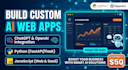 build a custom ai saas web app using openai and python