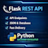 create a flask rest API using python