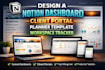 design a notion dashboard ,client portal ,planner, template,workspace,tracker