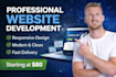 build a modern responsive website