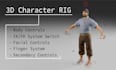 create a clean 3d character rig in blender