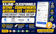 setup kajabi clickfunnels bitpay coinpayments bitcoin eht crypto checkout page