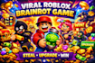 create a viral roblox brainrot game like steal a brainrot with custom features