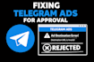 telegram ads for forex channel, approved ads for trading channel, telegram ads