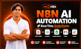 create n8n ai automation workflows and ai agents for CRM and shopify