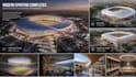 design 3d stadiums ,modern sporting complexes with quality  architecture render