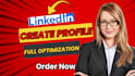 do create a professional linkedin account