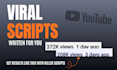 write cash cow youtube video scripts