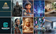 create  ai image genertion and custom concept art