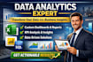 do data analysis, dashboards, and reports for decision making