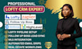 manage and setup lofty CRM, customize lofty website idx, lofty campaigns setup