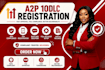 do a2p 10dlc registration website edit tcr compliance