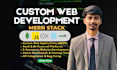 build custom, high converting landing page using react and tailwindcss