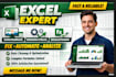 be your excel expert for dashboards, automation, and data analysis
