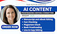 proofread, fact check rewrite your manuscript humanize ai ebook plagiarism check