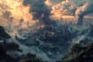 create fantasy landscape illustrations