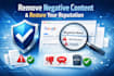 remove mugshots negative articles false news  bad links from google