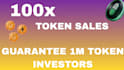 raise 900k pump fun users, pump fun promotion, guarantee pump fun token sales