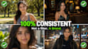 create a realistic consistent ai influencer for instagram and tiktok
