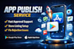 publish your android and ios app on play store and app store