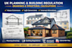 draw UK planning permission, building regulation and structural drawings