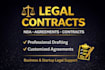 draft customized nda and confidentiality agreements