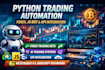 build python trading automation, forex trading bot, apl integration