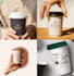 do premium coffee label, packaging, paper cup, sticker design