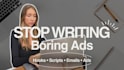 write scroll stopping ad scripts, hooks and texts based on real pain points
