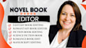 novel book editing, fantasy manuscript editor, sci fi, romantasy book proofread