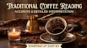 do an authentic coffee cup reading and symbol interpretation