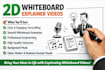 create a business 2d whiteboard animated engaging explainer video animations