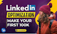 write a powerful linkedin profile
