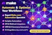 fix make com automation, setup make com scenario, make com API integration, make