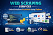 do web scraping and data mining with python