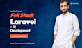 build a full stack laravel web application with ai integration
