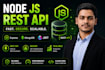 develop rest apis using node js express mongodb
