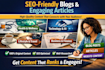 write 3 highquality blog