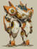 do mecha illustration in awesome details
