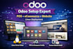 deploy odoo server with pos, ecommerce and custom website
